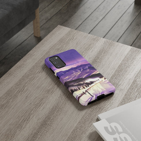 Vail Colorado at Christmas - Impact Resistant Phone Case